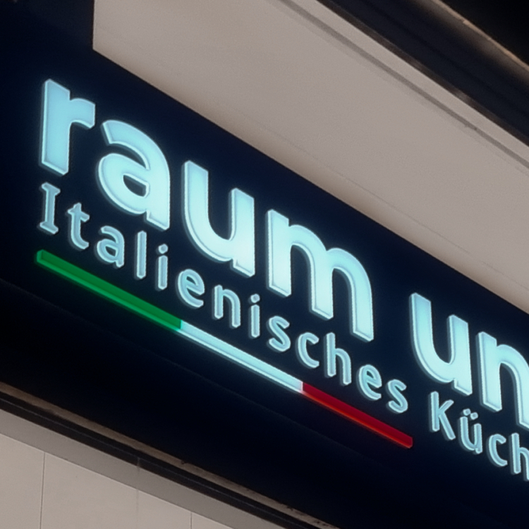 Exklusiver 3D-Leuchtkasten für italienisches Küchen- und Möbeldesign